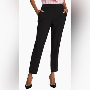 Elie Tahari Black Dress Pants Classic Tailored Design